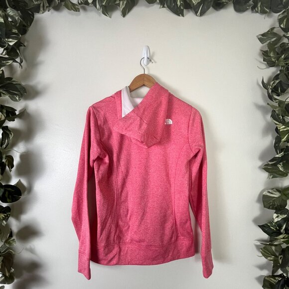 The North Face Athletic Graphic Pullover Hooded Jacket Pink Women’s Size S - Picture 2 of 9